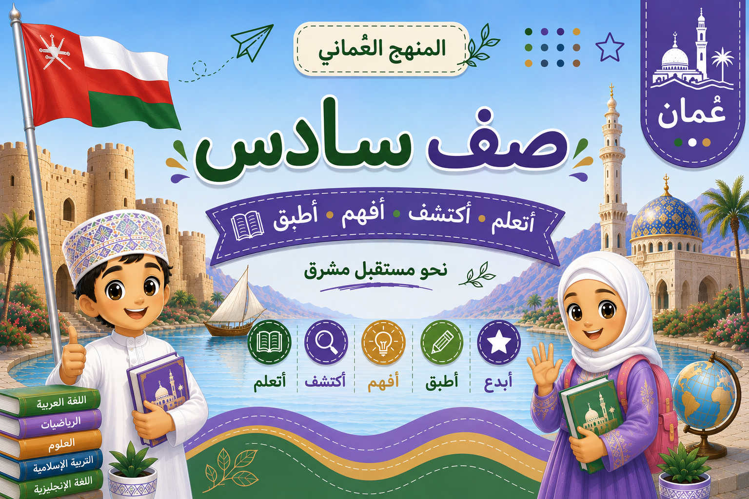 صف سادس سلطنة عمان