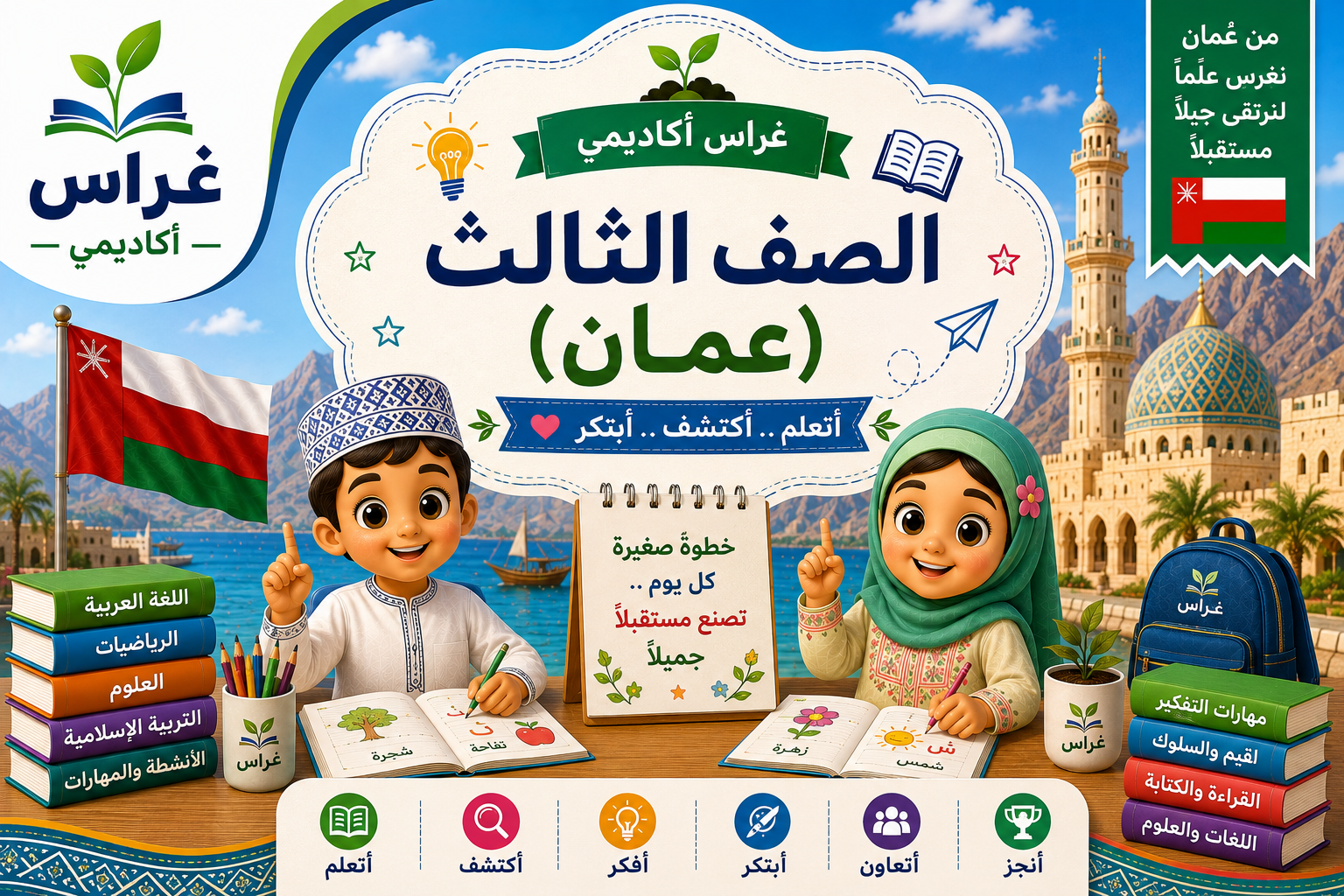 الصف الثالث الإبتدائى سلطنة عمان