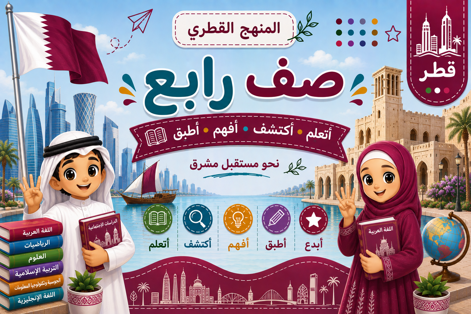 مستوى رابع منهج قطر