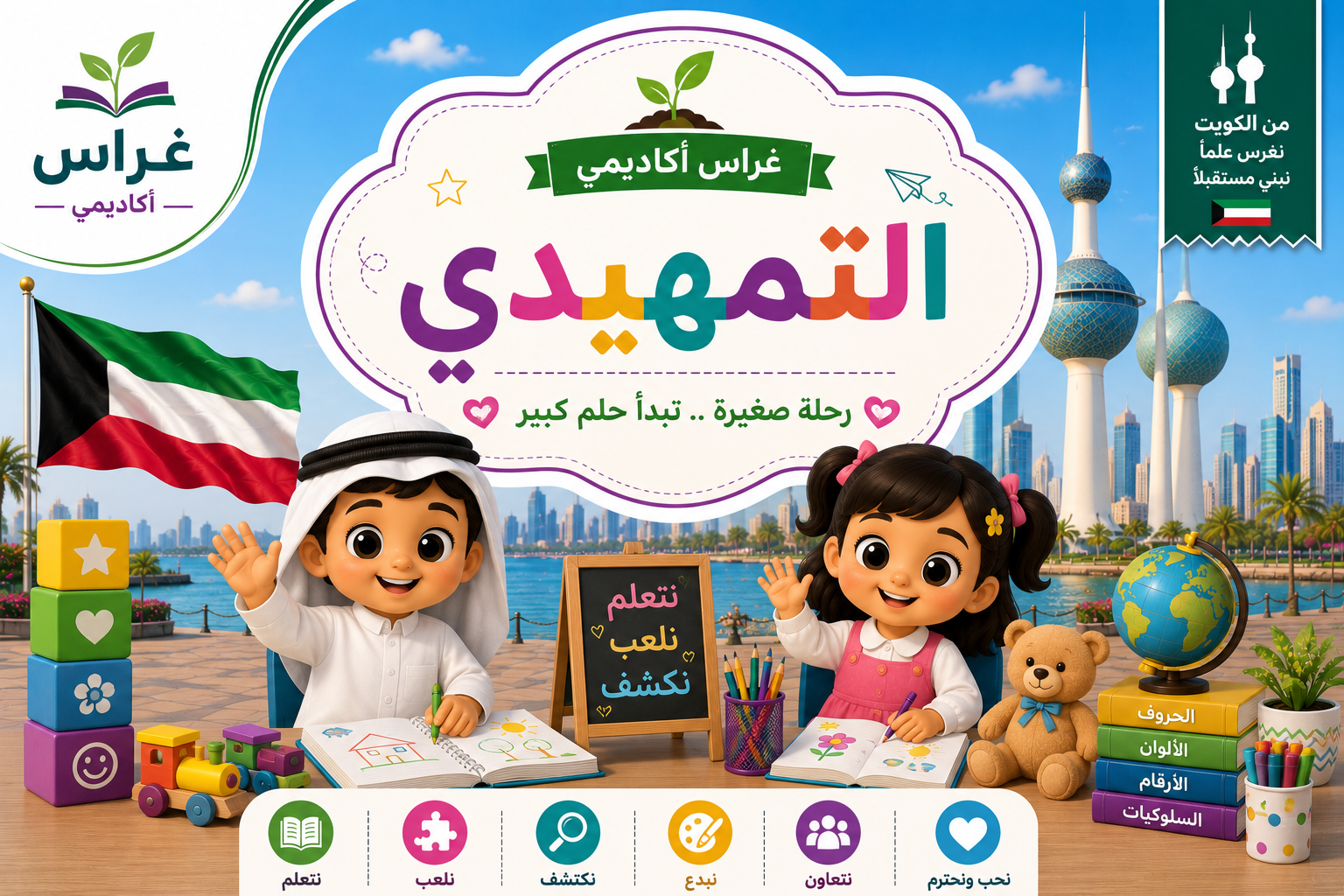 مرحلة الروضة " منهج الكويت "