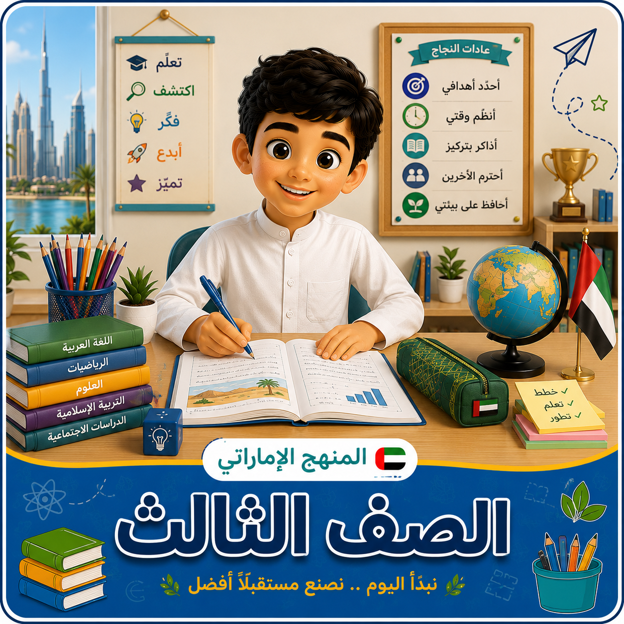 الصف الثالث الإبتدائى منهج الإمارات