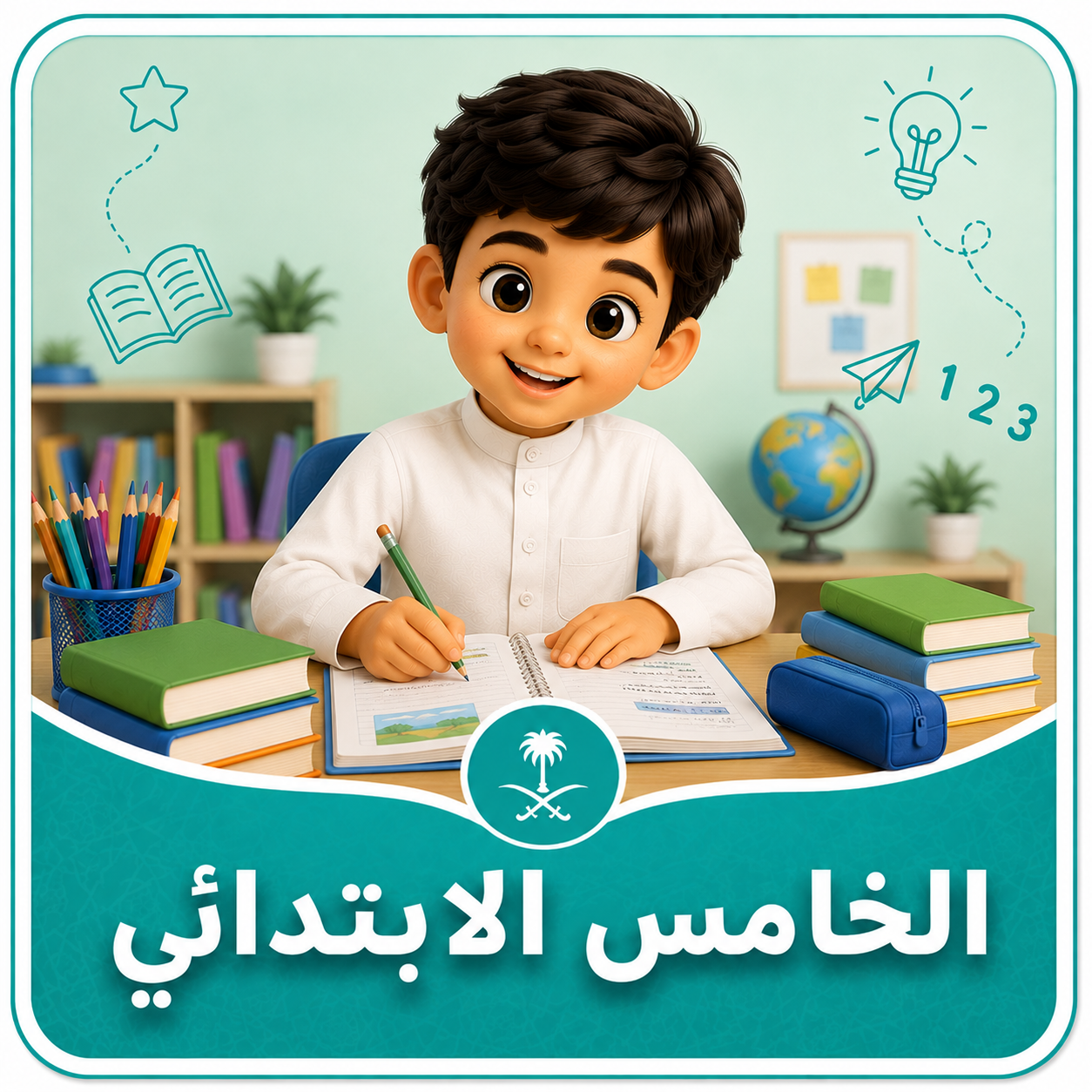 الصف الخامس الإبتدائى " منهج سعودى"