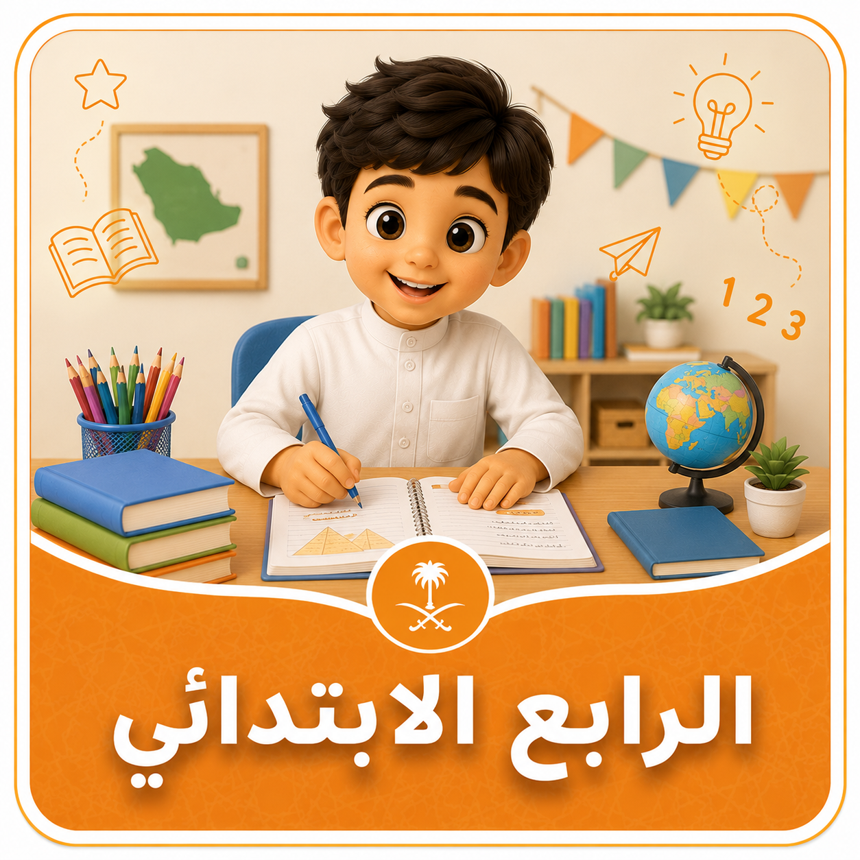 الصف الرابع الإبتدائى " منهج سعودى "