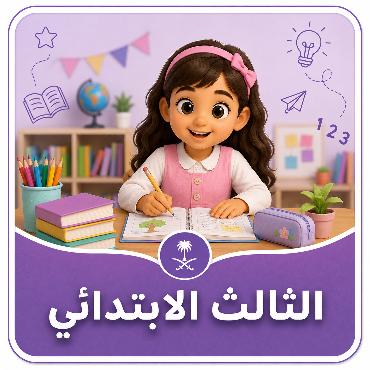 الصف الثالث الإبتدائى " منهج سعودى "